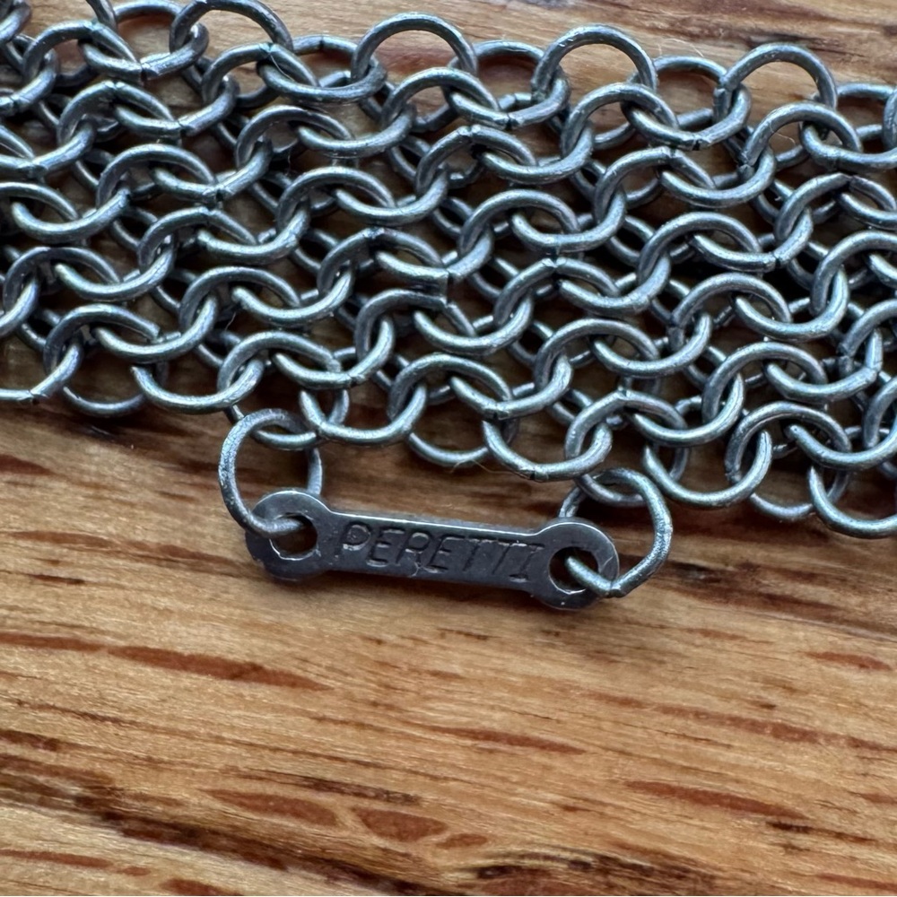 Tiffany/ Elsa Peretti Mesh Bib Necklace - Picture 3 of 10